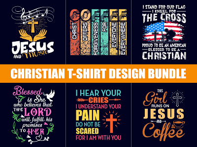 100+ Best Christian T-Shirt Design Bundle - Hello Dribble by Shohagh ...