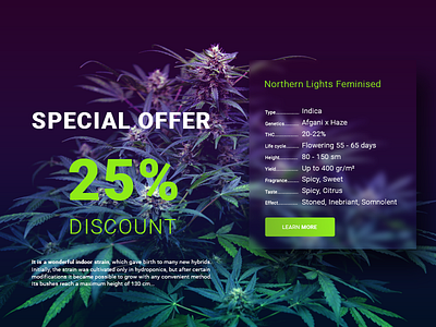 GreenSilkRoad | UI/UX Design | Sale-block cannabis ecommerce icons landing logo ui