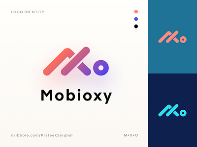 Logo Design for Mobioxy - App Dev Company