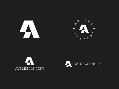 AvilezConcept a logo a logo design brand brand design branding concept concept logo creative letter letter logo logo logos mark monogram sushi sushi logo typographic typography vector visual