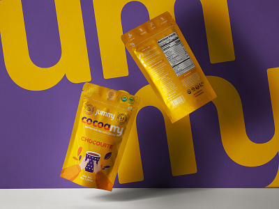 Jummy brand design branding creative design graphic design illustration logo packaging visual yellow