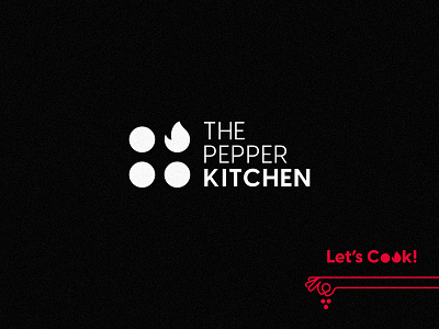The Pepper Kitchen brand brand design creative fire logo flame logo food logo kitchen logos symbol visual