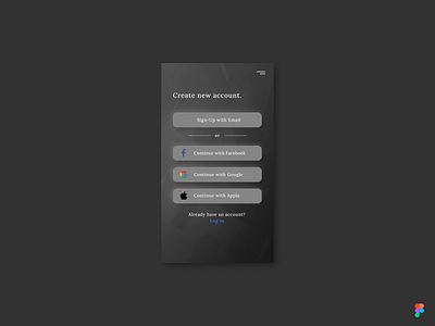 Sign-up screen - #DailyUI 001