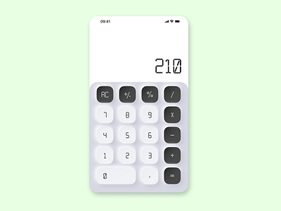 Calculator - #DailyUI 004