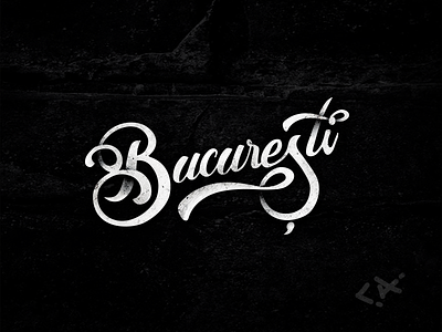 Bucuresti blackwhite bucharest bucuresti lettering