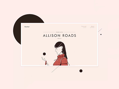 Personal website design