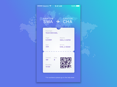 #7 | Boarding Pass |