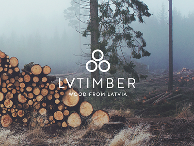 Logotype for company LVTimber