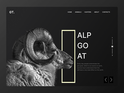 Alp Goat - Web Design
