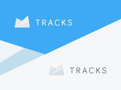 Tracks rebrand crm logo design rebrand sales tracks
