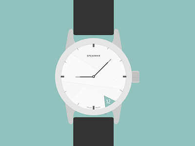 Watch concept Nomos inspired applewatch nomos orgami smartwatch time timepiece watch design