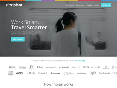 Tripism.io Website Redesign