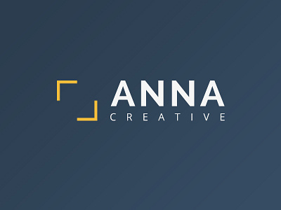 Logo Anna (W.I.P) anna black creative logo yellow