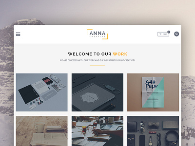 Home Portfolio (W.I.P) clean portfolio premium responsive web design white wordpress