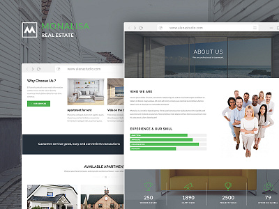 Real Estate - Skin Theme browser estate real responsive skin theme wordpress