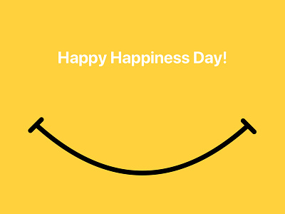 Happy Happiness Day