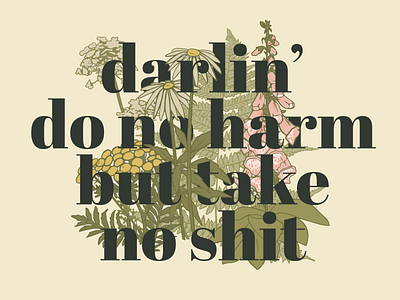 Do no harm branding graphic design illustration poster design