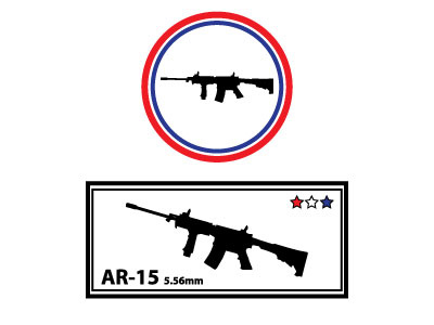 AR-15 sticker