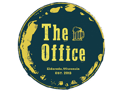 The Office bar beer drinking logo mug wisconsin