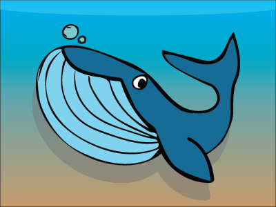 Whale by Dylan N. on Dribbble