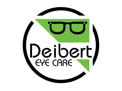 Deibert Eye Care design eye eyecare eyes glasses gree logo medical optical