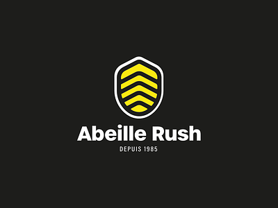 Abeille Rush - Logo redesign branding design logo redesign typography