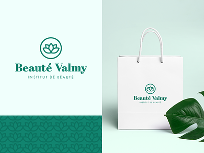 Beauté Valmy - Branding 🌿 beauty beauty institute brand and identity branding font identity logo logotype symbol typography