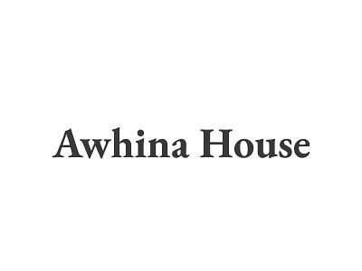 Awhina house - Branding/Website