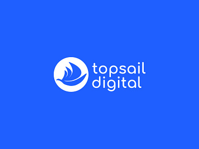 Rebranding / Topsail digital branding design figma interface logo ui website