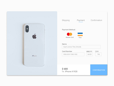 Credit Card Checkout for Daily UI #002 daily daily 100 design fintech interface payments screen