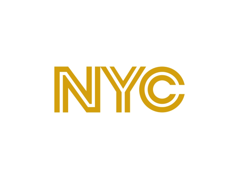 NYC Logo hand lettering lettering logo new york city nyc