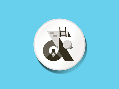 Ampersand Button ampersand button hand lettering lettering typography