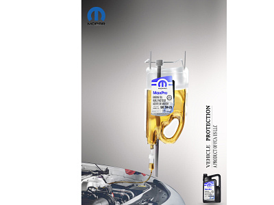 Mopar Engine Oil | Post cars design graphic design social media
