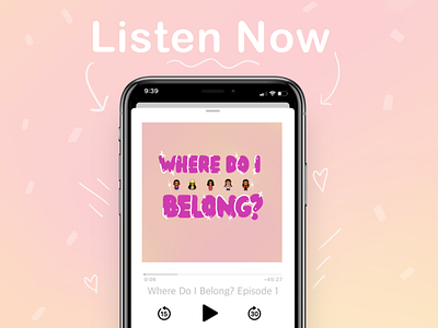 Podcast Ad for "Where do I belong?"