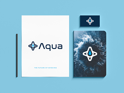 Aqua - Brand Identity Platform 3d banking brand book branding finance graphic design iconography identity illustration layout logo ognen trpeski trpeskidesign ui web design