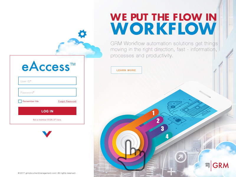 eACCESS Portal Log In Experience Concept 2 by Ognen Trpeski on Dribbble
