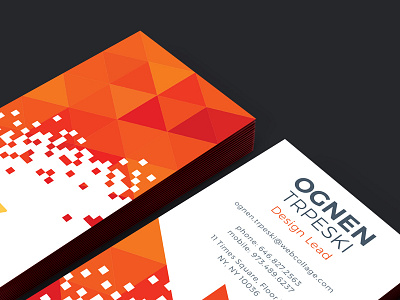 Webcollage Corporate Business Cards