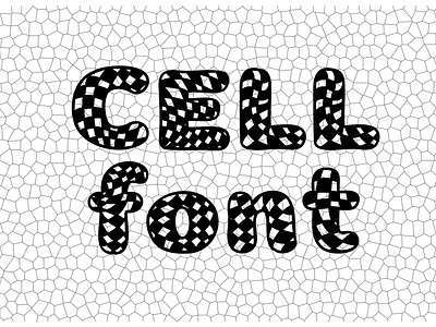 cell font