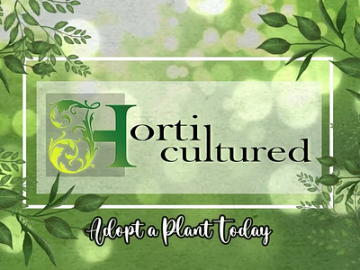 Let's Get Horticultured