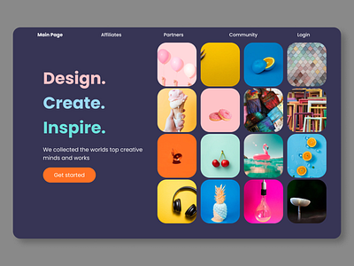 Creative platform design attractive design creative dark mode design images platform ui ux