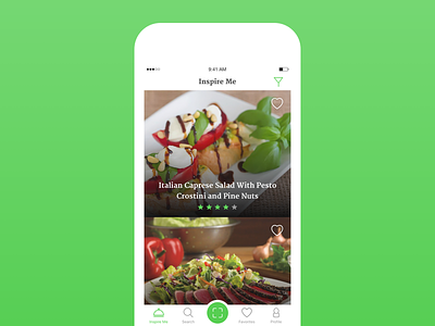 Spoon Guru - iOs app agency app food green guru ios london spoon ui ux