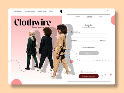 Clothwire - website for clothing