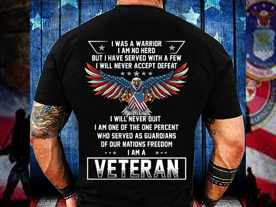 Veteran T-shirt Design best tee shirt branding custom t shirts design design print custom shirts graphic design graphics design illustration logo motion graphics t shirt design tee shirt tshirt typo vector