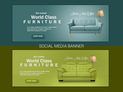 Social Media Furniture Banner | Social Media Post Design