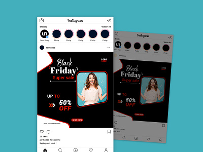 Black Friday Banner | Social Media Post Design