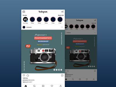 Camera Banner | Social Media Post Design