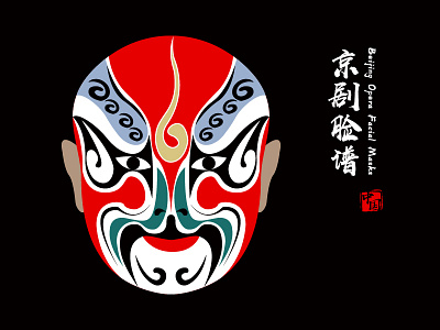 京剧脸谱Beijing Opera Facial Masks