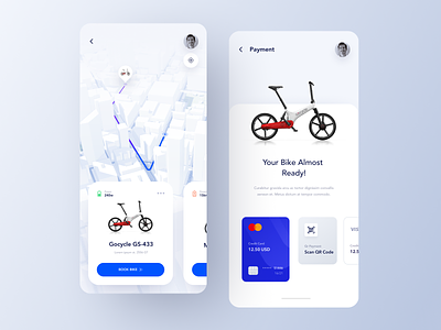 Bike Rent App Order bike bike app booking mobile mobile app rent