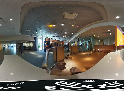 NYC Science Center - Google Street View branding
