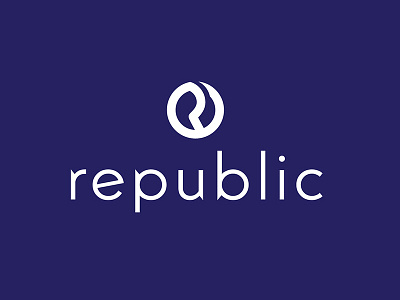 Republiclogo branding logo republic republic wealth ui